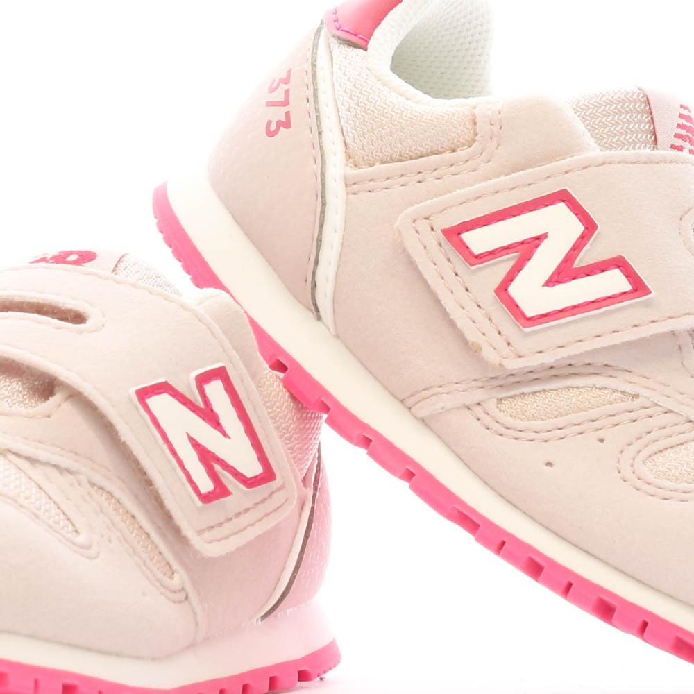 Baskets Roses Fille New Balance 373 vue 7