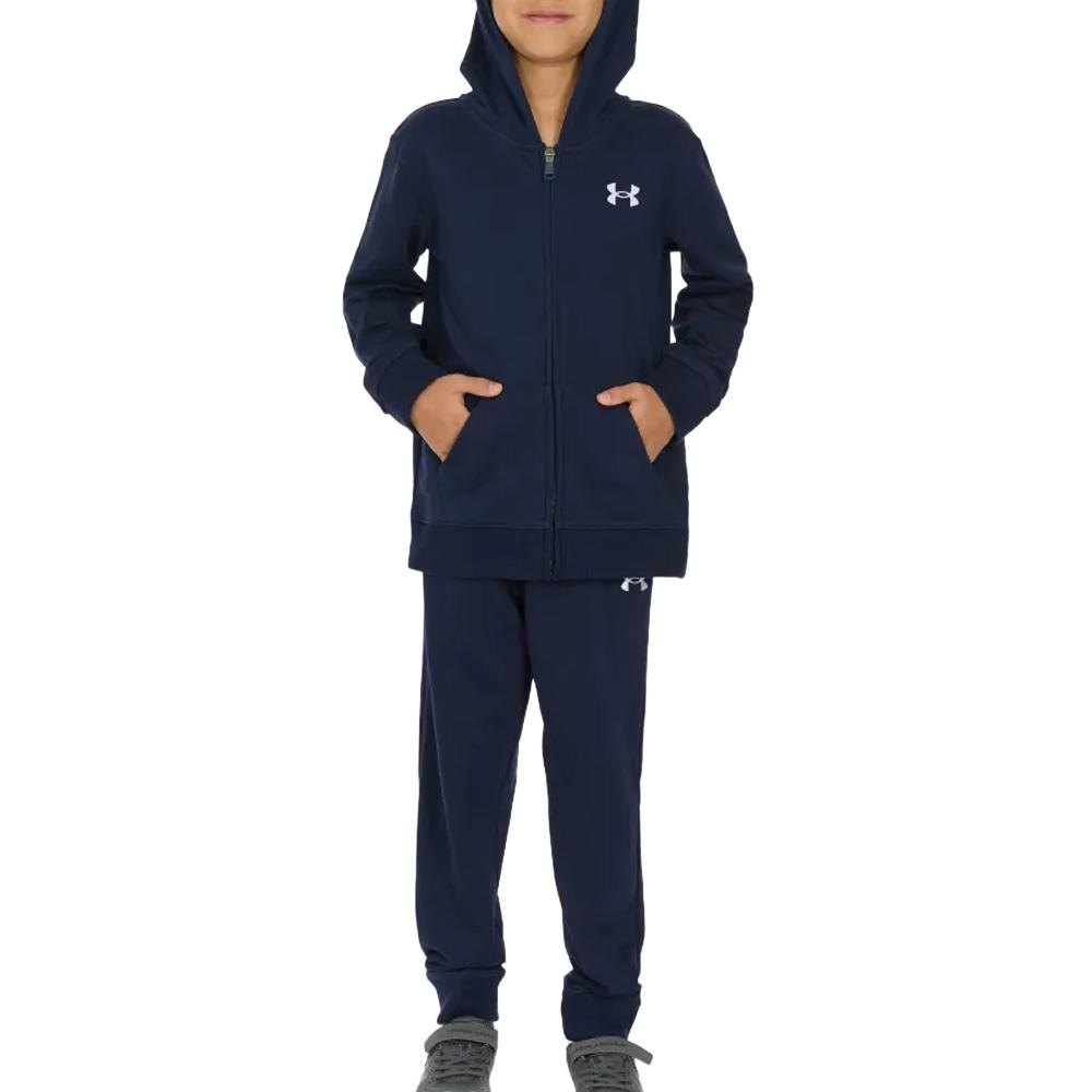 Under Armour Branded Navy Boys’ Tracksuit Set affordable