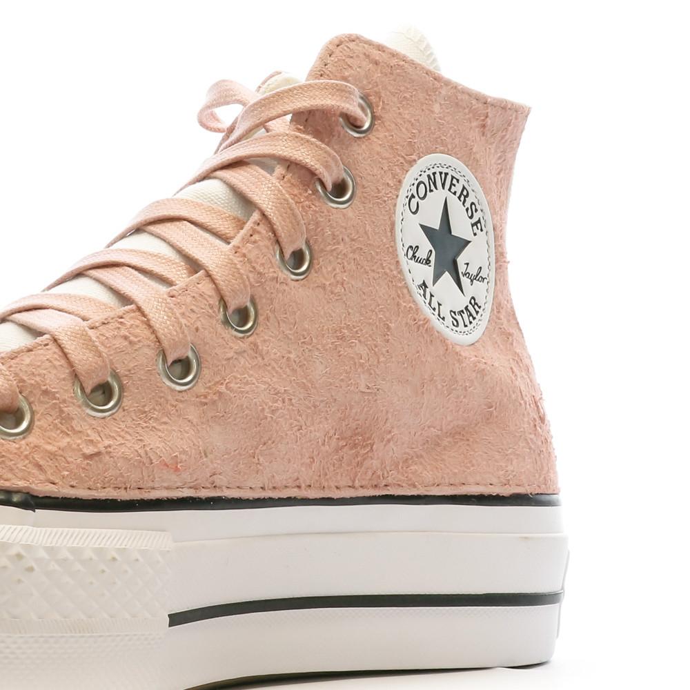 Baskets Rose Femme Converse Ctas Lift Canvas vue 8