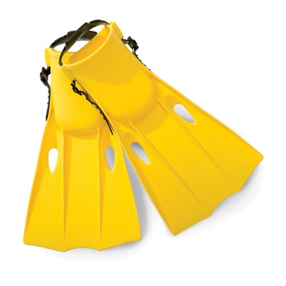 Intex Yellow Unisex Adult Fins affordable