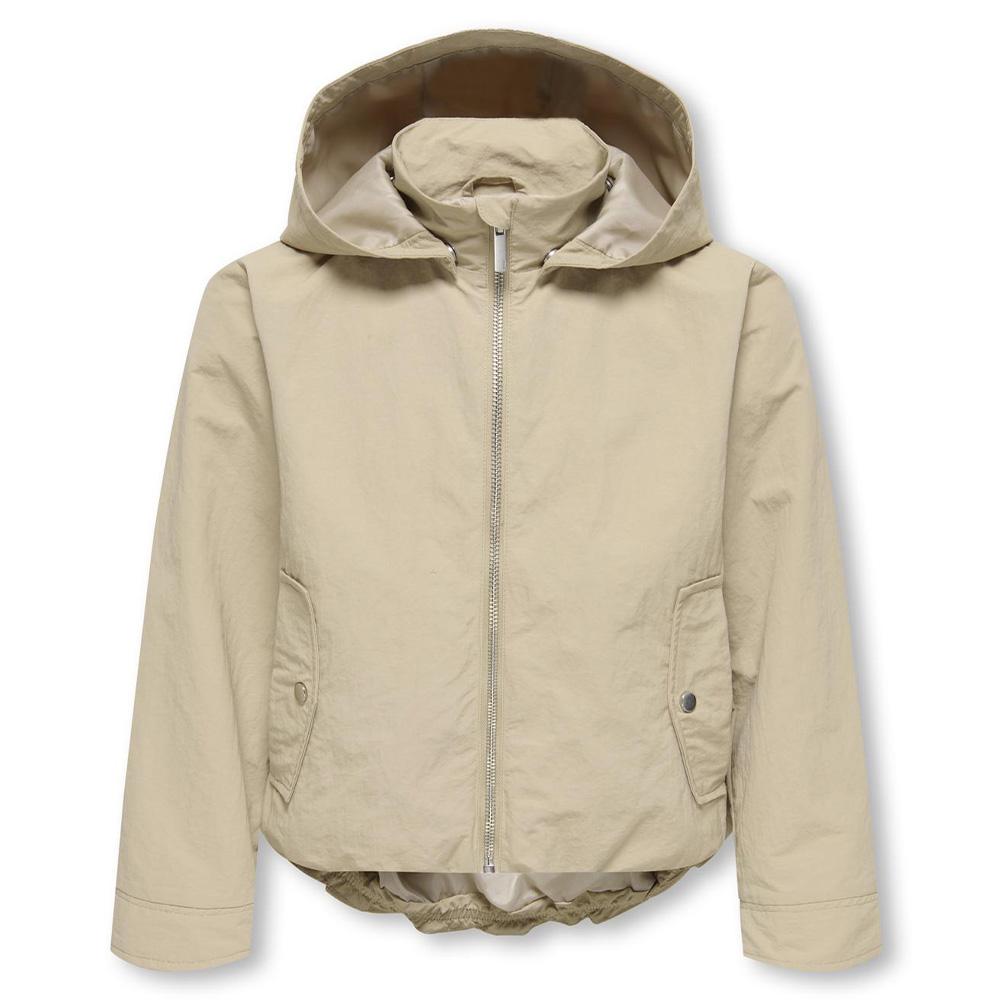 Parka Beige Fille Kids ONLY Kogbealo pas cher