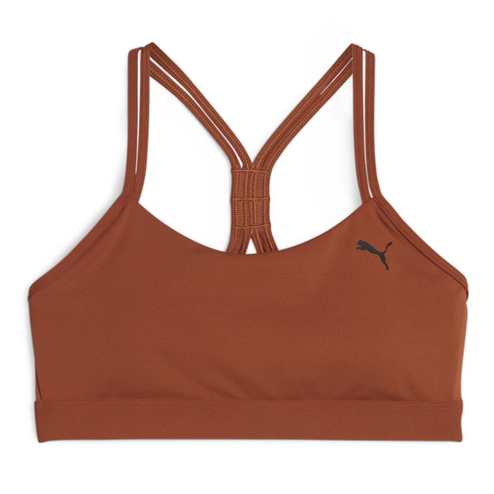 Sujetador naranja para mujer Puma 4keeps ver 3