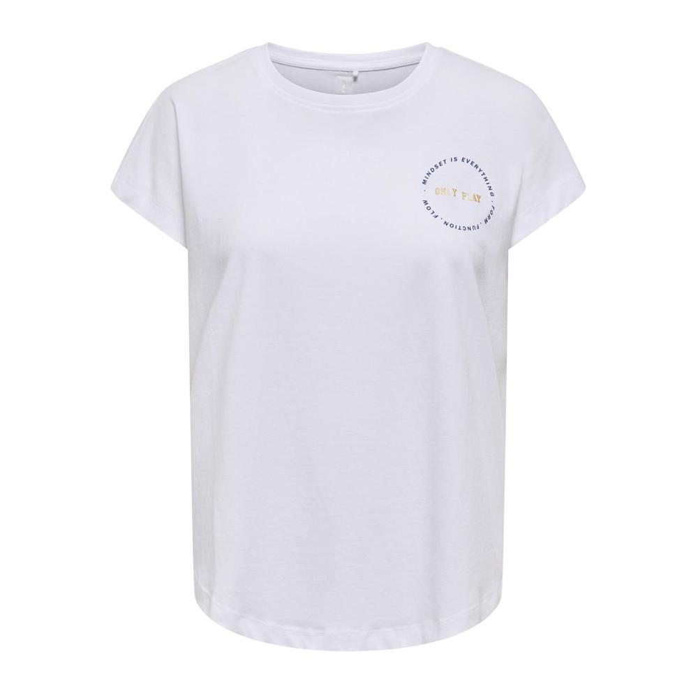 T-Shirt Blanc Femme ONLY PLAY Save Loose pas cher