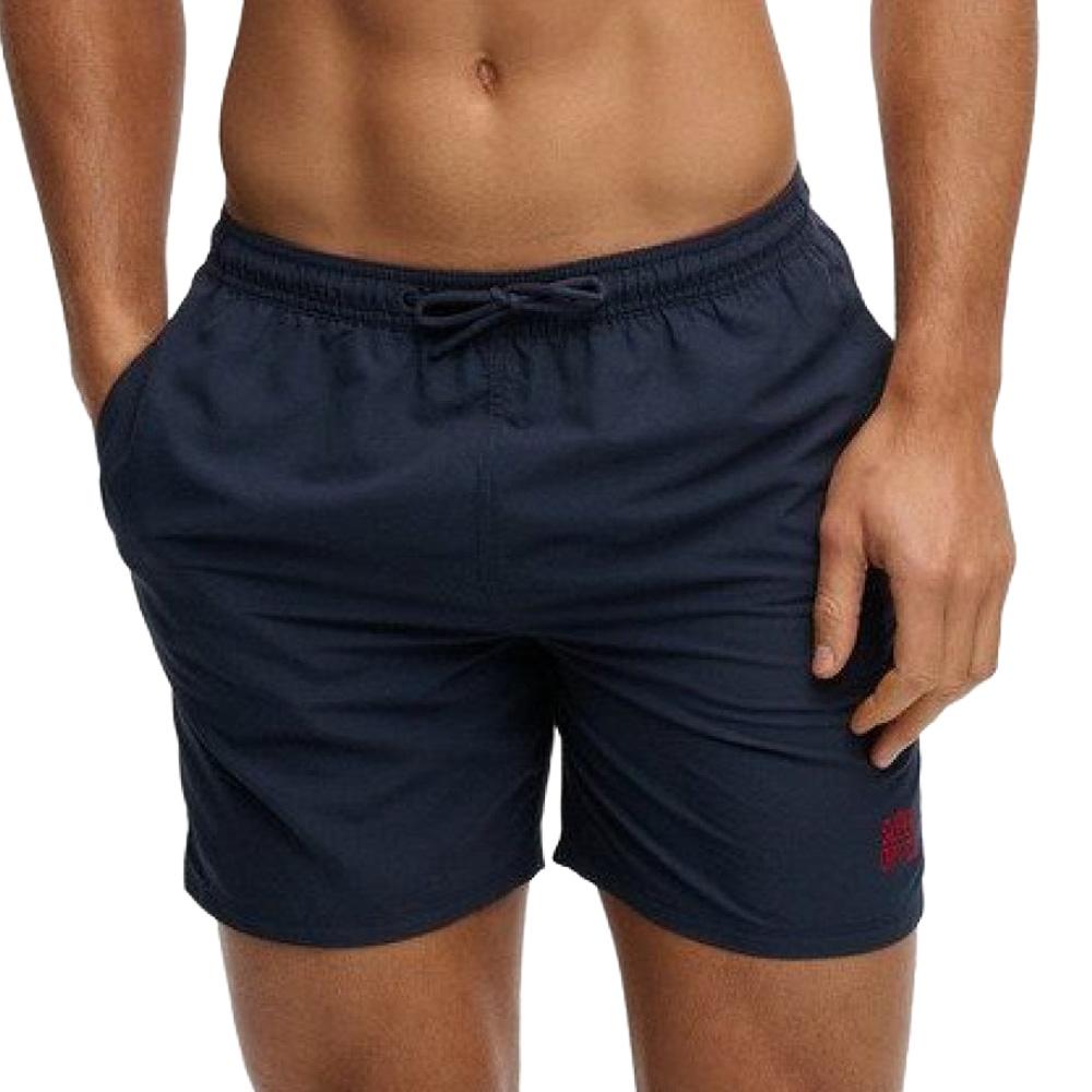 Superdry Essential Herren-Badehose in Marineblau günstig