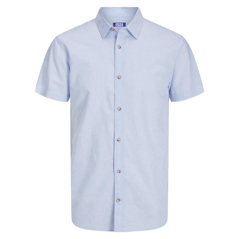 Jack & Jones Summer Boy's Blue Stripe Shirt Photo of the Espace des Marques %store% store - view of %key%
