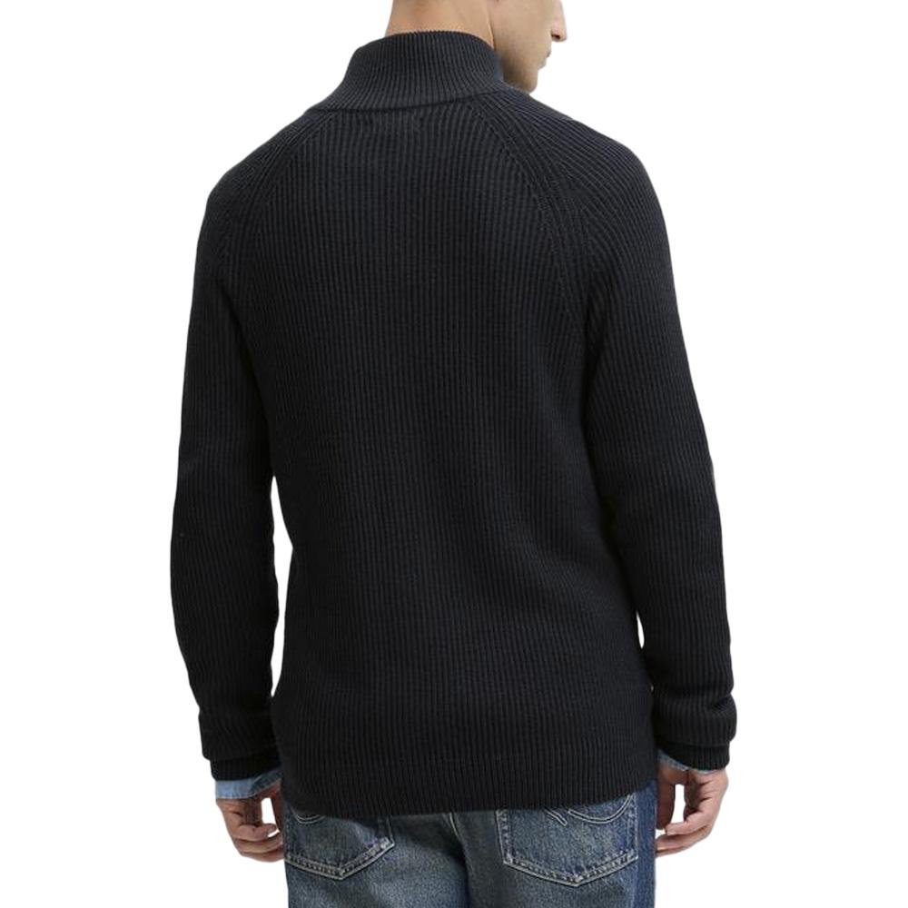 Men's navy Jack &amp; Jones Pannel Cardigan Photo of the Espace des Marques %store% store - view of %key%