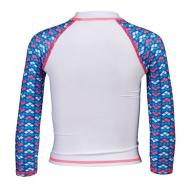 Arena Friends Kids Lycra Weiß/Blau/Pink Mädchen Ansicht 2