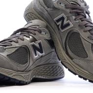 New Balance 2002 Baskets Grise Homme vue 7