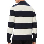 Beiges/marineblaues Herren-Polohemd von Tommy Hilfiger, Slim Essential Ansicht 2