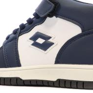 Zapatillas Lotto Ravenne Blanco/Azul Marino Niño ver 7