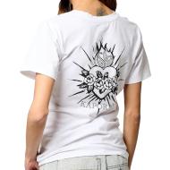 Women's White T-Shirt Kaporal VALM Photo of the Espace des Marques %store% store - view of %key%