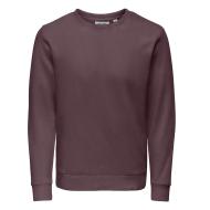 Herren-Sweatshirt in Bordeaux von Only & Sons Chase günstig