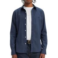 Camisa Levi's de manga larga para hombre 86625 azul marino barato