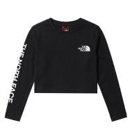 The North Face Croc Black Girls’ Long-Sleeved T-Shirt affordable