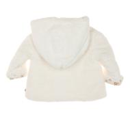 EOM Xaopol Abrigo Sherpa Blanco Suave Niña ver 2