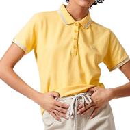 Women's yellow polo shirt Kaporal JULE affordable