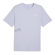 T-Shirt Violet Femme Puma Run Graphic Mesh pas cher