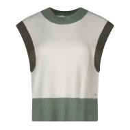 Women's white/green sweaterTeddy Smith Silvia affordable