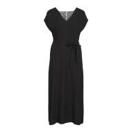Vestido mujer negro Vila Nensa Tobillo barato