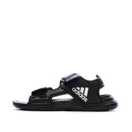 Sandalias negras Adidas Altaswim para niños barato