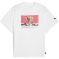 Weißes Herren-T-Shirt Puma Hoops X E.t. günstig