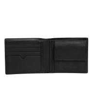 Portefeuille Noir Homme Tommy Hilfiger Saffiano vue 2