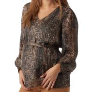 Schwangerschaftsbluse Schwarz/Braun Frau Vero Moda Maternity 20018589 günstig