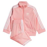 Adidas Girl's Firebird Pink Trainingsanzug günstig