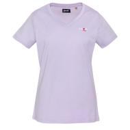 Lila Damen-T-Shirt von Schott TSBRODEDW