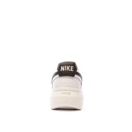 Baskets Blanc/ Noir Femme Nike Court Vision Alta vue 3