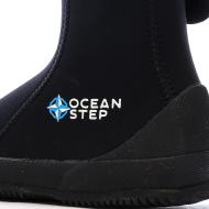 Botas de senderismo negras para hombre Ocean Step Neo Boots 3 mm ver 7