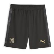 Stade Rennais Football Short Black/Grey Men's Puma 2023/24 affordable