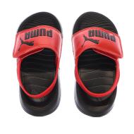 Sandals Black/Red Child Puma Popcat 20 Photo of the Espace des Marques %store% store - view of %key%