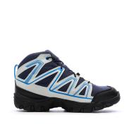 Negro/Blanco/Azul botas senderismo Hombre Salomon Skookie ver 2