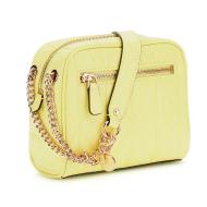 Sac à Bandoulière Jaune Femme Guess Aldina vue 2