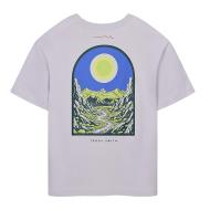 Camiseta violeta para niño Teddy Smith Anik ver 2