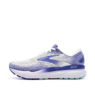 Brooks Ghost 16 Women’s White/Blue Running Shoes affordable