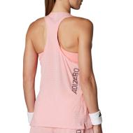 Débardeur Rose Femme Adidas Adizero Tank vue 2
