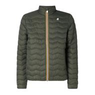 Khaki Daunenjacke Mann K-WAY Valentine Quilted günstig
