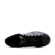 Zapatillas Adidas Superstar Niño Negras ver 4