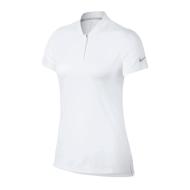 Sport Polo Weiß Damen Nike Dry SS Bld günstig