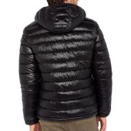 Daunenjacke Schwarz Mann Schott DRAGO Ansicht 2