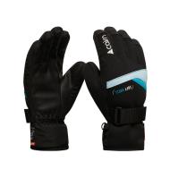 Guantes esquí Cairn Styl Negro/Azul Niño/Niña barato