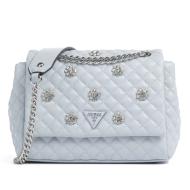 Bolso de bandolera azul claro para mujer GUESS Xbody barato