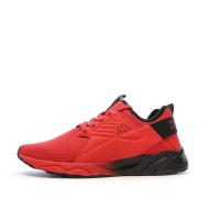 Schwarze/Rote Jungen-Sneakers Kappa San Puerto Lace