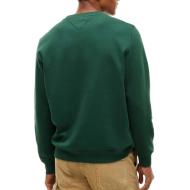 Dunkelgrünes Herren-Sweatshirt Tommy Hilfiger Linear Crew Ansicht 2
