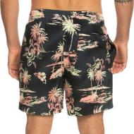 Bañador corto negro para hombre Quiksilver Mix 177 ver 2
