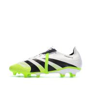 Chaussures de Foot Blanc/Jaune Adidas Predator League FT FG/MG pas cher