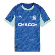 Camiseta de fútbol OM turquesa/azul/amarilla para niño de Puma 25/26 barato