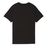 Camiseta negra para niño Puma Ess Camo Tee ver 2